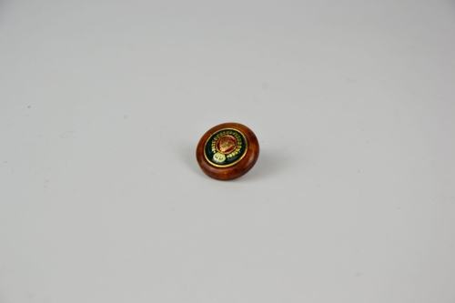 Guzik z herbem 15mm justol tkaniny włoskie