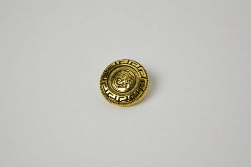 Guzik złoty plastikowy 20mm