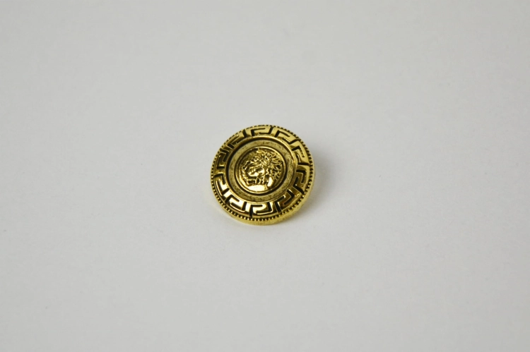 Guzik złoty plastikowy 20mm
